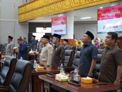Suasana Khidmat Wali Kota Fadly Amran Sampaikan Tiga Ranperda Strategis di DPRD Padang